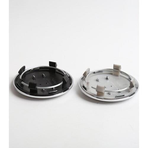 20pcs/lot 69mm Gray/Black Wheel Center Cap / Wheel Hub Cap Cover A3 A4 A5 A6 TT RS4 Q5 Q7 P/N: 4B0601170A