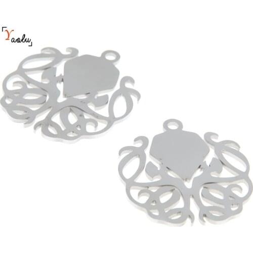 5pcs/lot Sun Mythos Symbol charm Cthulhu Lovecraft Elder Sun Mythos Stainless steel Charm pendant 29x25mm