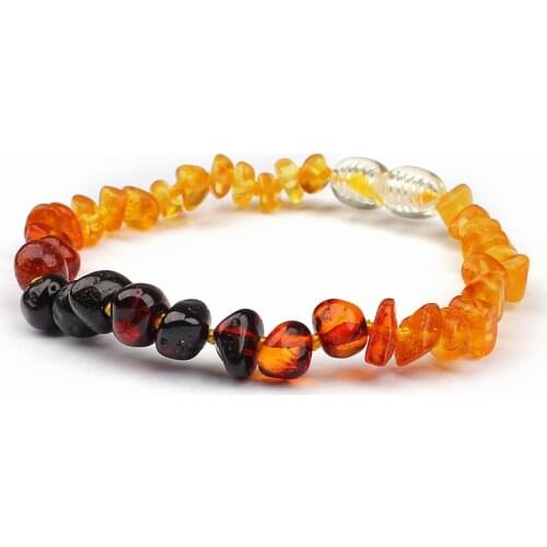 Baby Amber Bangles Handmade Good Luck Peace Bracelet Gemstone Bracelet for Women Charm Bracelet Sterling Silver 925 Bangle