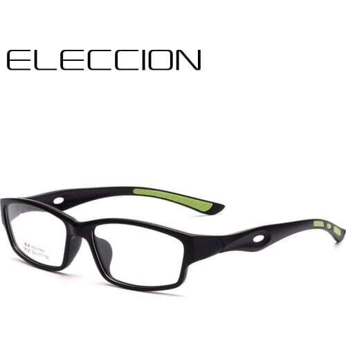 ELECCION Brand Young Cool Style Sport Eye Glasses Frames Men Football Basketball Running Cycling With Myopia Spectacle frame