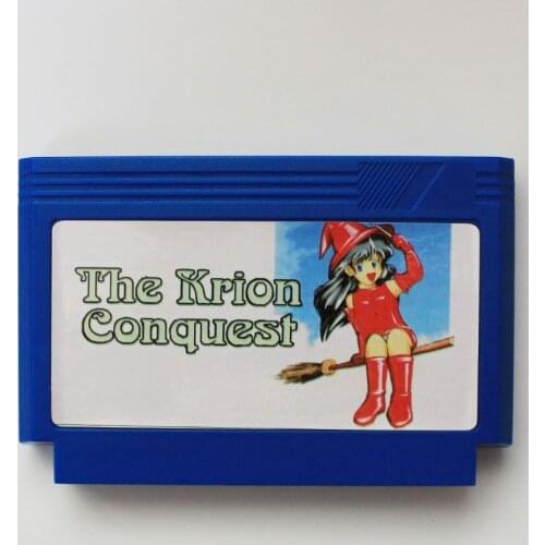 The krion conquest 60 Pin Game Card For 8 Bit Subor Game Player