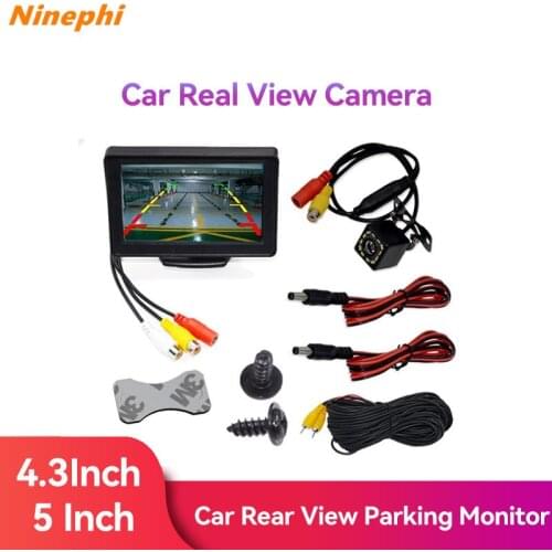 5 AHD 5" 4.3Inch Wifi Car Rear View Reversing Back Up Parking Monitor Camera Kit Night Universal Car Camera Backup Camera