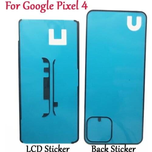 LCD Screen Adhesive Tape Back Cover Frame Sticker Glue For Google Pixel4 Pixel 4 Replacement Door Housing Fast Shipping