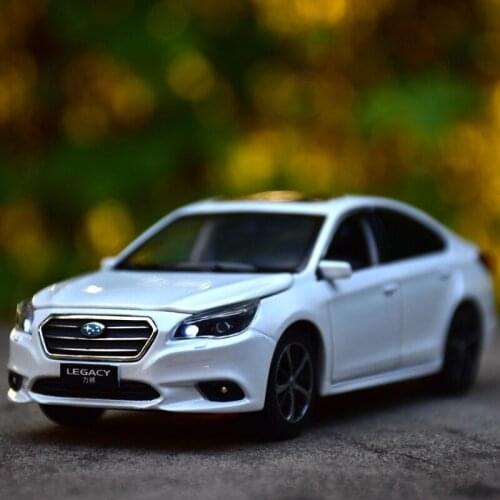 1:32 Subaru Legacy Diecast Alloy Car Model Simulation Toy Car Sound and Light Pull Back Childrens Toys Boys Gift Free Shipping