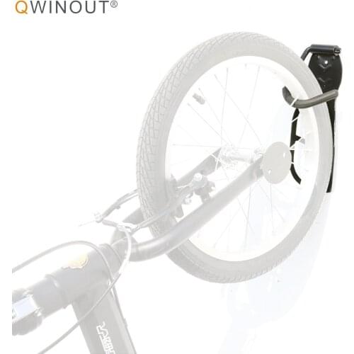 QWINOUT Bike Wall Mount Bicycle Stand Holder Mountain Bike Rack Stands Hanger Hook Storage Bicycle Mounted Rack Stands
