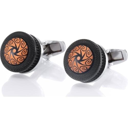 2019 New Mens Shirt Cufflinks Silver Cuff links Buttons Men Cufflink for Wedding Gifts Cuffs Dad Christmas Gift Jewelry Qi Qi Wu