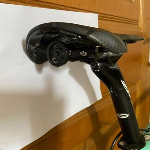 New Bicycle Tail Lamp Saddle Bracket For Garmin Varia Rear View Radar And The Screw Is Fixed Firmly Without Bumping