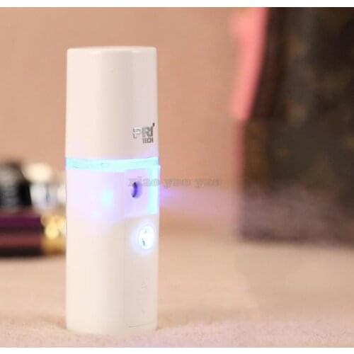 Portable mini Nanotechnology Facial steam Quick rehydrate Facial spa Ultrasonic face steaming device