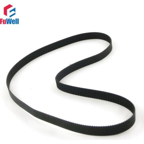 2pcs MXL Timing Belt 152/154/155/156/158/160/165/168/173/177MXL 6/10mm Belt Width Closed Loop Rubber Synchronous Pulley Belt
