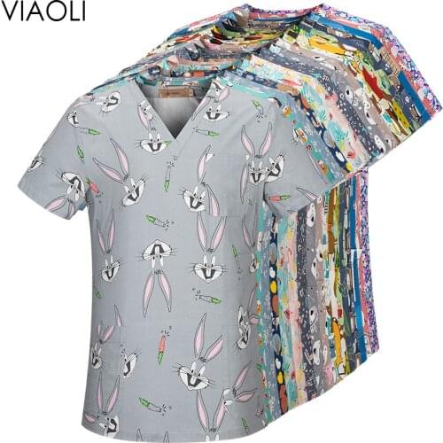 New pharmacy pet hospital nurse uniform scrubs tops dentistry doctor overalls lab coat spa uniform surgical uniform accessories