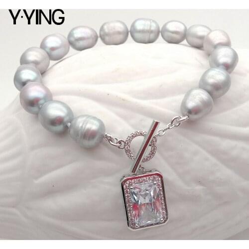 Серебряные браслеты Y.YING China At AliExpress