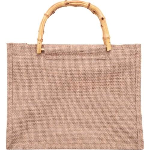 Women Men Handbags Cotton Foldable Reusable Shopping Bag Rubbing Cart Eco Shoulder Organization Bag(Khaki)