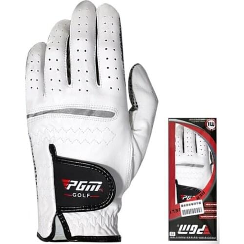 1 Pcs Golf Gloves Sheepskin Pu Leather Glove Left Hand Soft Breathable Anti-Slip Granules Men Golf Glove 1