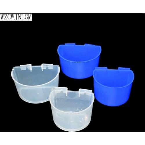 5 pcs Bird Parrot Pigeons water bowl Bird drinking fountain Quail feeders Parrot manger Aviculture equipment