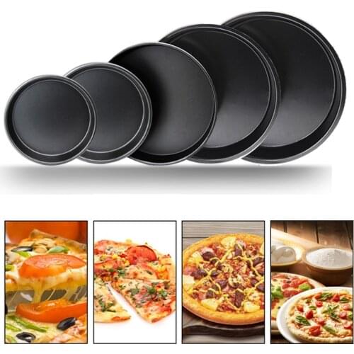 6-10'' Non Stick Pizza Baking Tray Round Pie Cake Pastry Baking Mould Pan