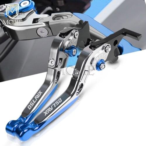 Motorcycle Accessories XRV750 Brake Clutch Levers For Honda XRV 750 L-Y Africa Twin 1990-2003 CNC Folding Brake Clutch Levers