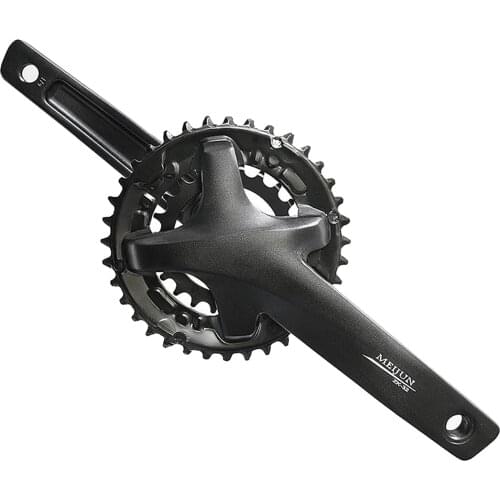 Aluminum Alloy MTB Mountain Bike Crankset Road Bike Bicycle Chain Wheel 22T 36T Crank Bicycle Accessories Part