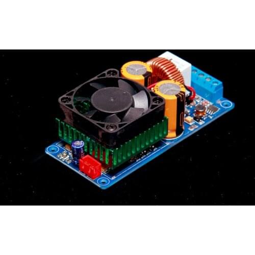 Class D Power amp IRS2092S 500W mono HIFI digital amplifier board With fan