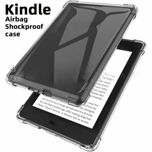 Transparent Tablet Case for Amazon Kindle Paperwhite 4 HD10 Airbag All-inclusive Soft Protective Cover Oasis 23 Reader Shell