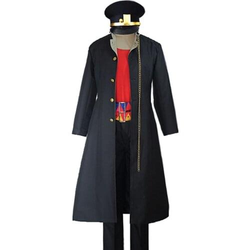 Jotaro Kujo Cosplay Costumes Anime JoJos Bizarre Adventure Halloween Party Men Clothing