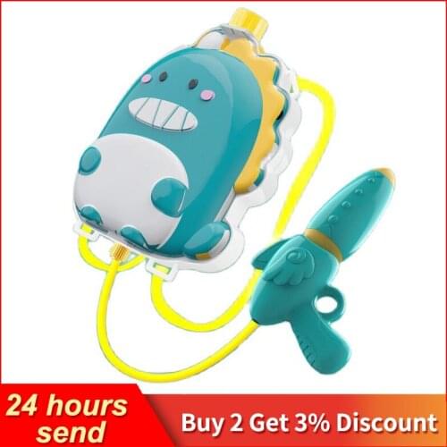 Summer Water Guns High Capacity Toys Pull-Out Outdoor Beach Swimming Pool Ultra Long Distance Backpack Spray Gun for Kids Gift