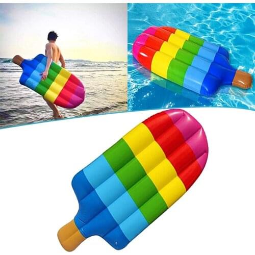 Inflatable Ice Cream Floating Row Portable Water Entertainment Toys Floating Bed for Adult and Children SAL99