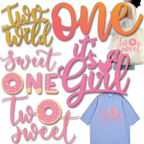 Numbers Letter Stickers Heat Transfer PVC Patch Stickers Printed Decoration thermal stickers on clothes