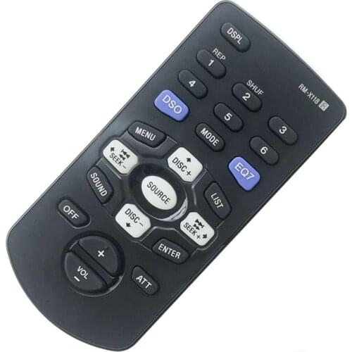 New remote control fit for sony car audio player RM-X118 controller