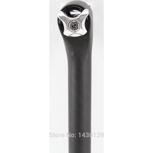 New 5mm offset Mountain bike matt UD full carbon seatpost Road carbon bicycle seatpost MTB bike parts 27.2/30.8/31.6mm Free ship