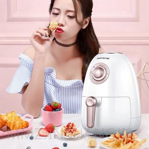 Intelligent Air Fryer Home Electric Air Fryer Multifunction Oil Free Air Fryer 3.L Household Appliances Three-Color Selection