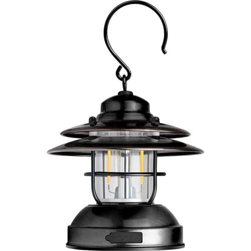 USB Outdoor Light Mini Hanging Camping Lantern Water Resistant Garden Yard Patio Tree Decoration Garden Lamp 2 Lighting Modes