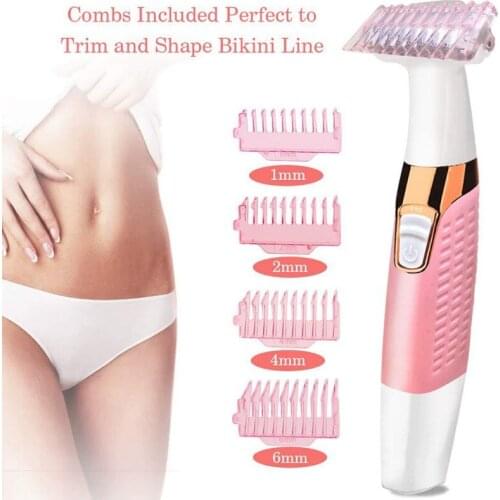 USB Charging Electric Female Epilator Shaver Wet Dry Use Hair Removal Lady Shaving Trimmer Bikini Depilatory Legs Body