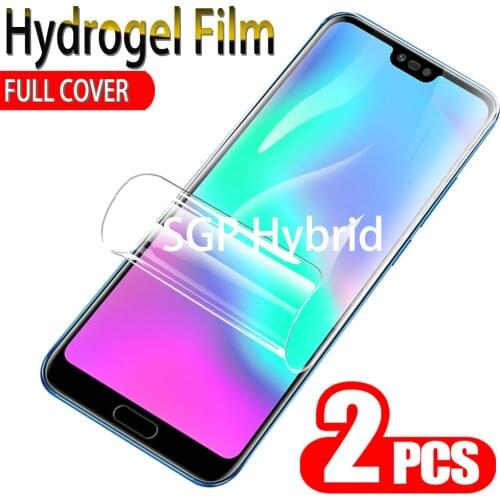 2PCS Hydrogel Film For Huawei Honor 10 10i Lite Screen Protector Display Protective Film For honor 10 10i lite honer screen film