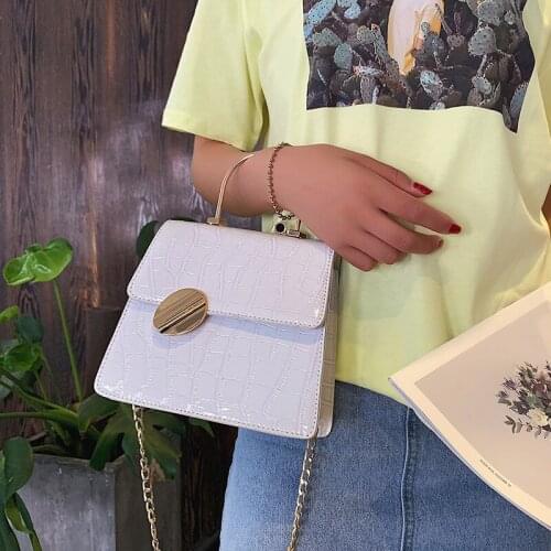 Female Tote Crossbody Bag For Women 2020 Quality PU Leather Luxury Handbag Designer Sac Main Ladies Chain Shoulder Messenger Bag