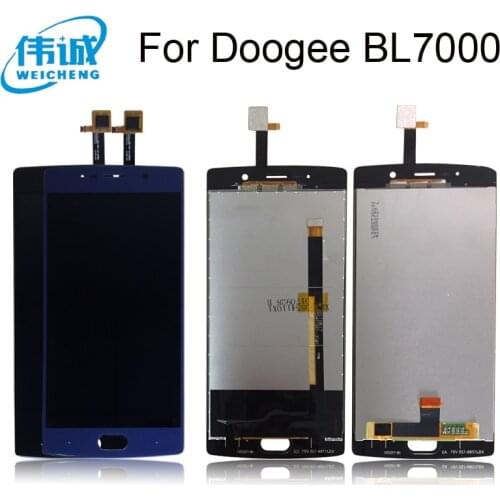 5.5 inch For Doogee BL7000 LCD Display+Touch Screen 100% Tested Screen Digitizer Assembly Replacement bl 7000 sensor touch lcd