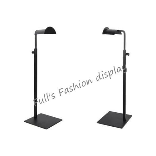 10pcs Fashion black color metal Womens bags display rack handbag showing holder adjustable handbag display stand rack BJ-01