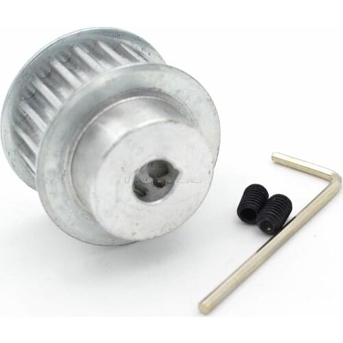16 Teeth 5M Synchronous Pulley 16T, Bore 5/6/6.35/8/10mm, For Width 15/20mm 5M Timing Belt, 16T 16Teeth HTD 5M Timing Pulley BF