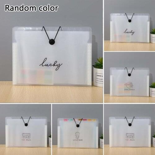 5layers/8layers 25.5*32.8cm Organ Bag Portable Storage Multi-layer File Bag Data Folder Storage Bag A4
