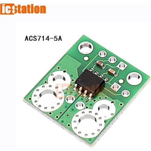 ACS714 5A 5v Isolate Current Sensor Breakout Board Hall Effect-based linear current sensor Module Replace ACS712