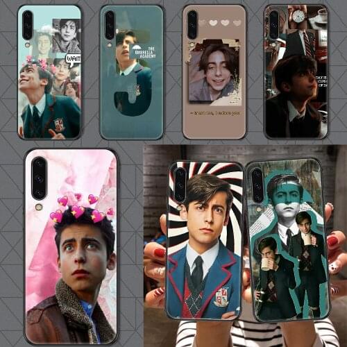 Aidan Gallagher Umbrella Academy Phone case For Samsung Galaxy A 3 5 7 8 10 20 21 30 40 50 51 70 71 E S 2016 2018 4G black trend