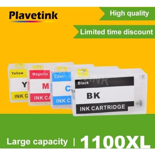 Plavetink Ink Cartridge For Canon PGI-1100 XL Refill Cartridges For Canon MAXIFY MB2010 MB2110 MB2710 Printer