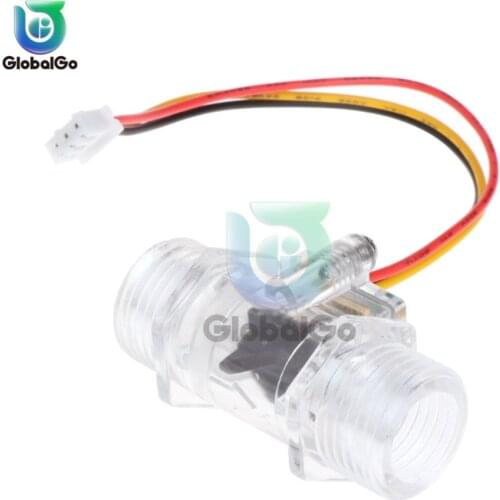 DN15 Water Flow Sensor Flowmeter DC 5V 12V Flow Sensor Water Controller Counter For Flow Measurement Device Tool