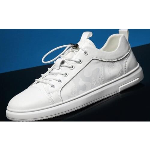 Summer Breathable Mens Leather Casual Shoes Men Loafers Luxury Brand Spring Fashion Sneakers