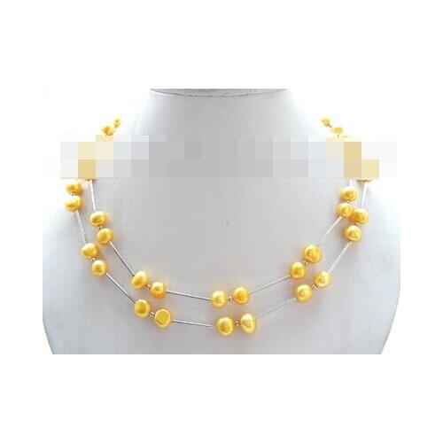 Jewelr 004764 36 en natural freshwater pearls necklace