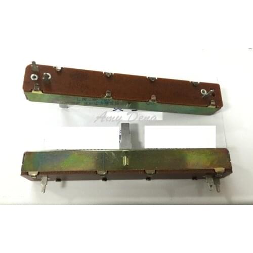 20pcs/lot Japans 8.8 cm slide potentiometer single joint B100K axis long 15MM belt center posioning