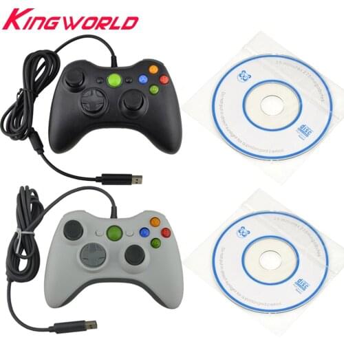 50pcs PC ONLY USB Wired Game Controller Joystick Vibration for PC for Windows7 Gamepad NOT compatible for xbox 360