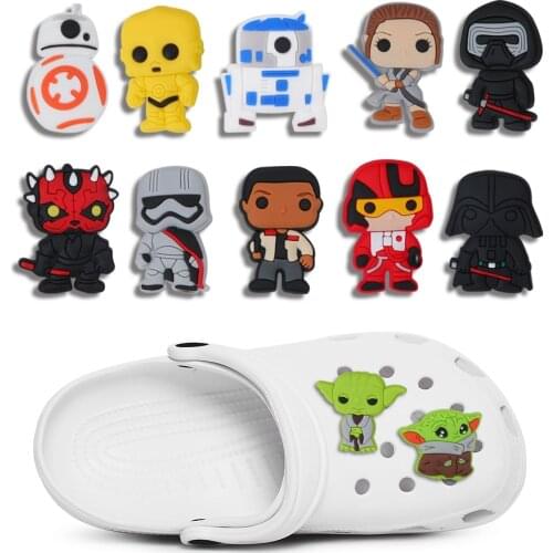 1pcs PVC Shoe Buckles Accessories Fit Bands Bracelets Croc JIBZ Charms Shoe accessories Shoe decoration