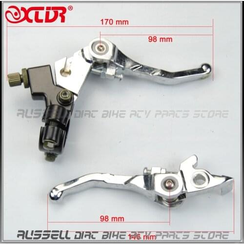 Dirt Pit Bike FOLDING Brake Clutch Levers For HONDA KAWASAKI CRF KLX Apollo Xmoto Kayo SSR pit dirt bike
