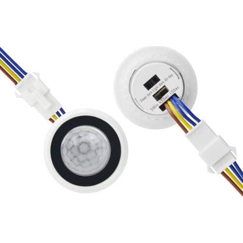 LED PIR Infrared Detector IR Infrared Motion Sensor Switch Adjustable Time Delay Switch for Home ON/OFF Lighting Induction 110V