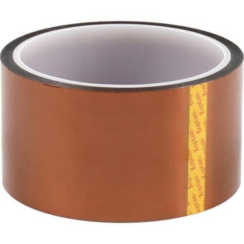 2pcs/lot 40mmX33m High Temperatures Resistant Brown Tape Thermal Insulation Tape BGA Dedicated Tape